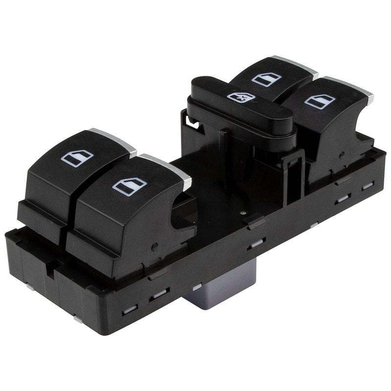 NFSpeeding Master Power Window Switch Front Driver Left Side 5ND959857 Fits Jetta Passat CC Golf Tiguan Rabbit 2005-2014, Front Left Electric Switch Control Button Panel - Image 3